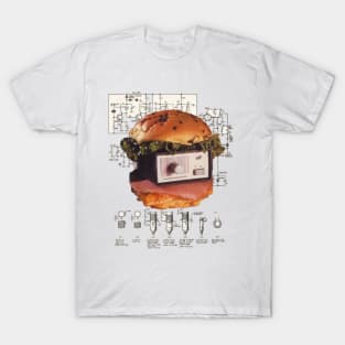 Radio burger retro T-Shirt